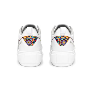 Foto 5 | Tenis 360 Footwear Muzha Huichol Blanco para Mujer