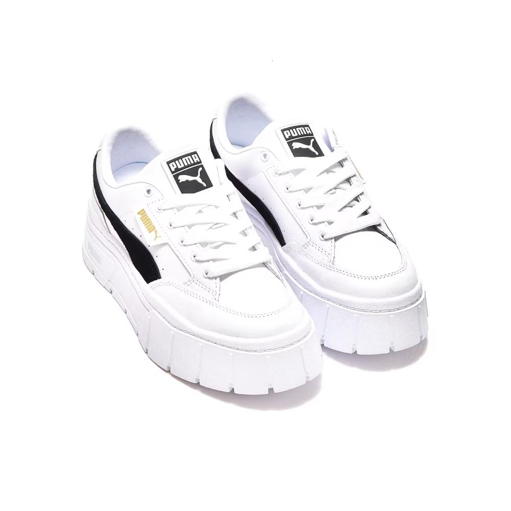Foto 4 pulgar | Tenis Puma Mayze Stack Blancos para Mujer