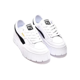 Foto 3 | Tenis Puma Mayze Stack Blancos para Mujer