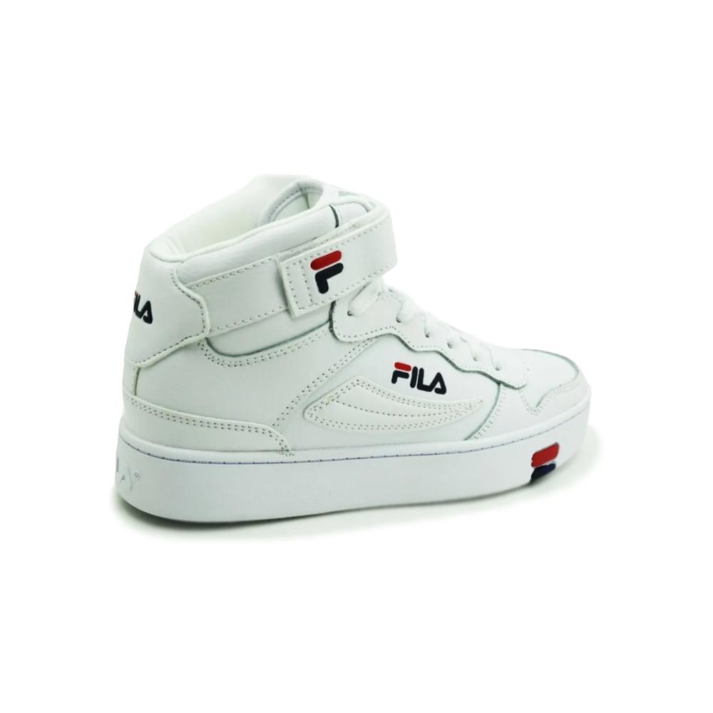 Foto 4 pulgar | Tenis Fila 5CM01687125 MGX-100 Mid Casual Blancos para Hombre