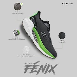 Foto 7 | Tenis Deportivos Court Fenix para Mujer