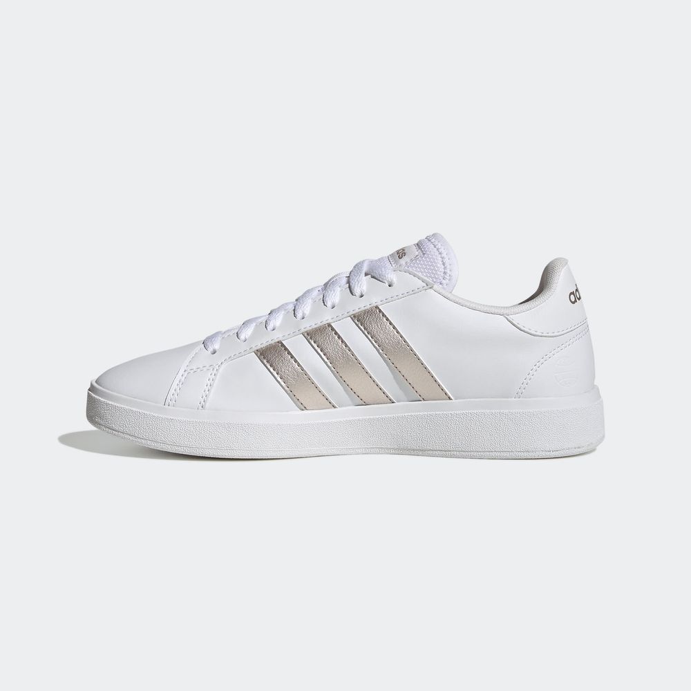 Foto 4 pulgar | Tenis Adidas Grand Court TD Lifestyle Blancos para Mujer