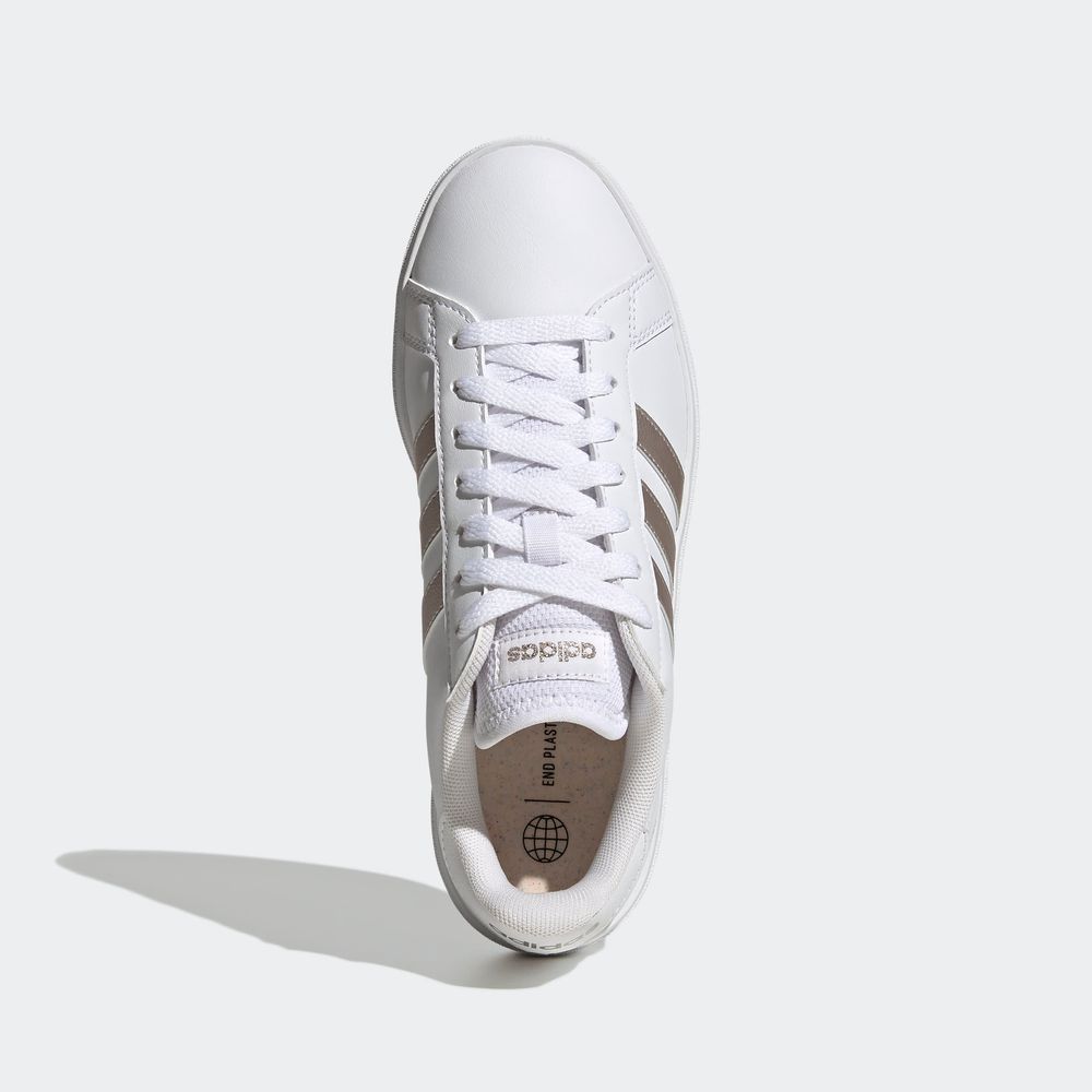 Foto 5 pulgar | Tenis Adidas Grand Court TD Lifestyle Blancos para Mujer