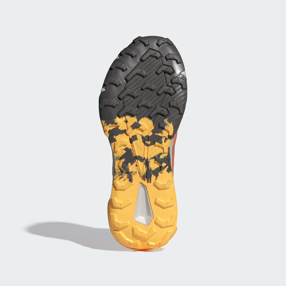 Foto 6 pulgar | Tenis Adidas Trail Running Tracefinder Anaranjados para Mujer