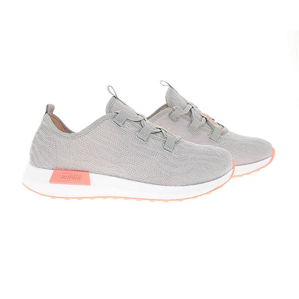 Foto 3 pulgar | Tenis Para Mujer Actvitta Aldana Contraste Gris