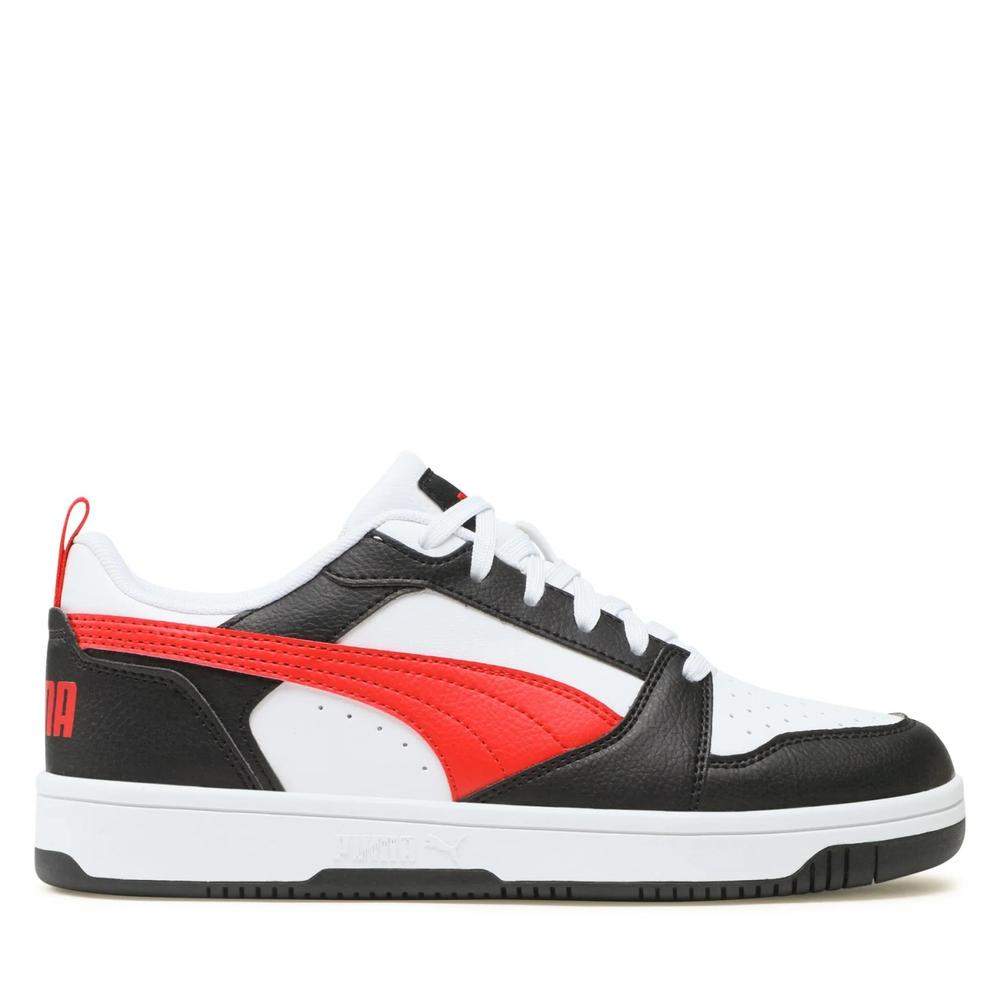 Foto 3 | Tenis Puma Rebound V6 Lo Jr Blancos Unisex