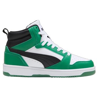 Foto 2 | Tenis Puma Rebound V6 Mid Jr Verdes Unisex