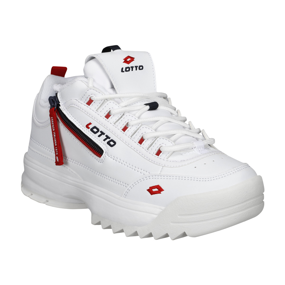 Tenis Lotto Wicked Zip Blancos para Dama