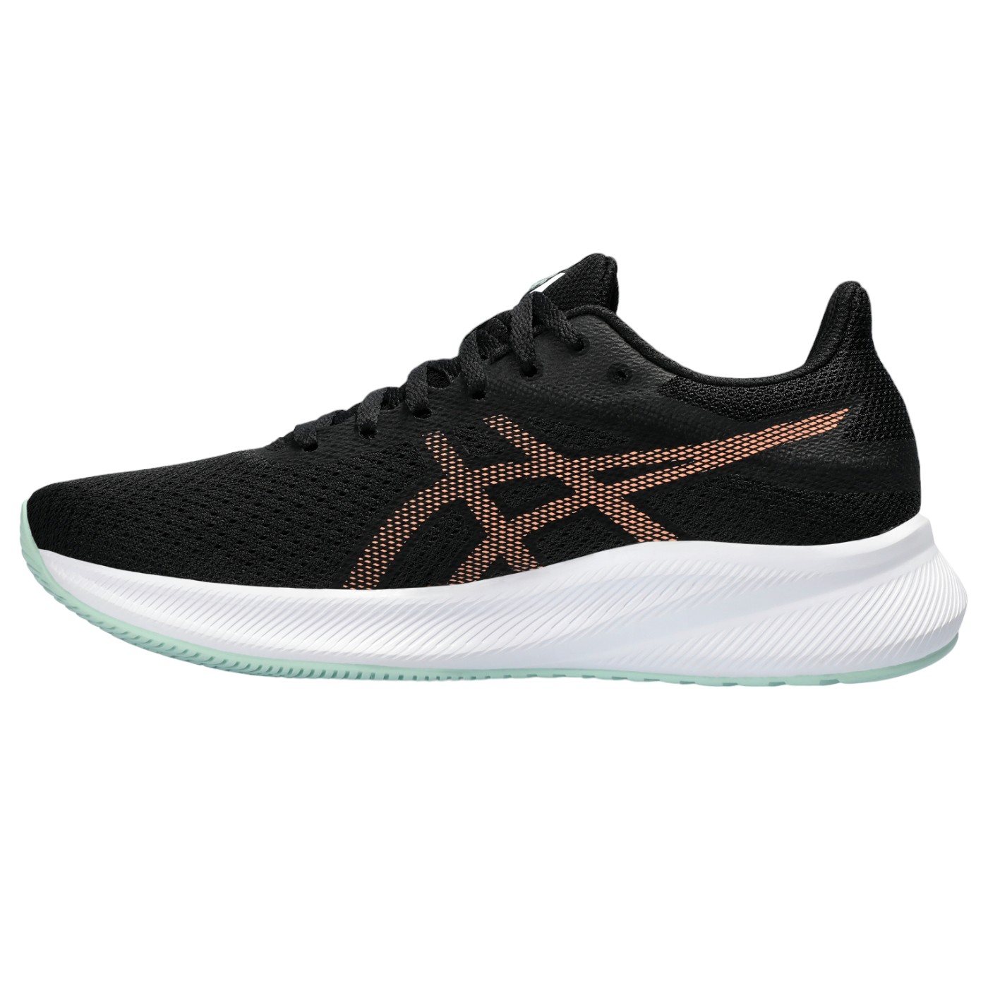 Foto 3 pulgar | Tenis Asics Patriot 13 Negros para Mujer