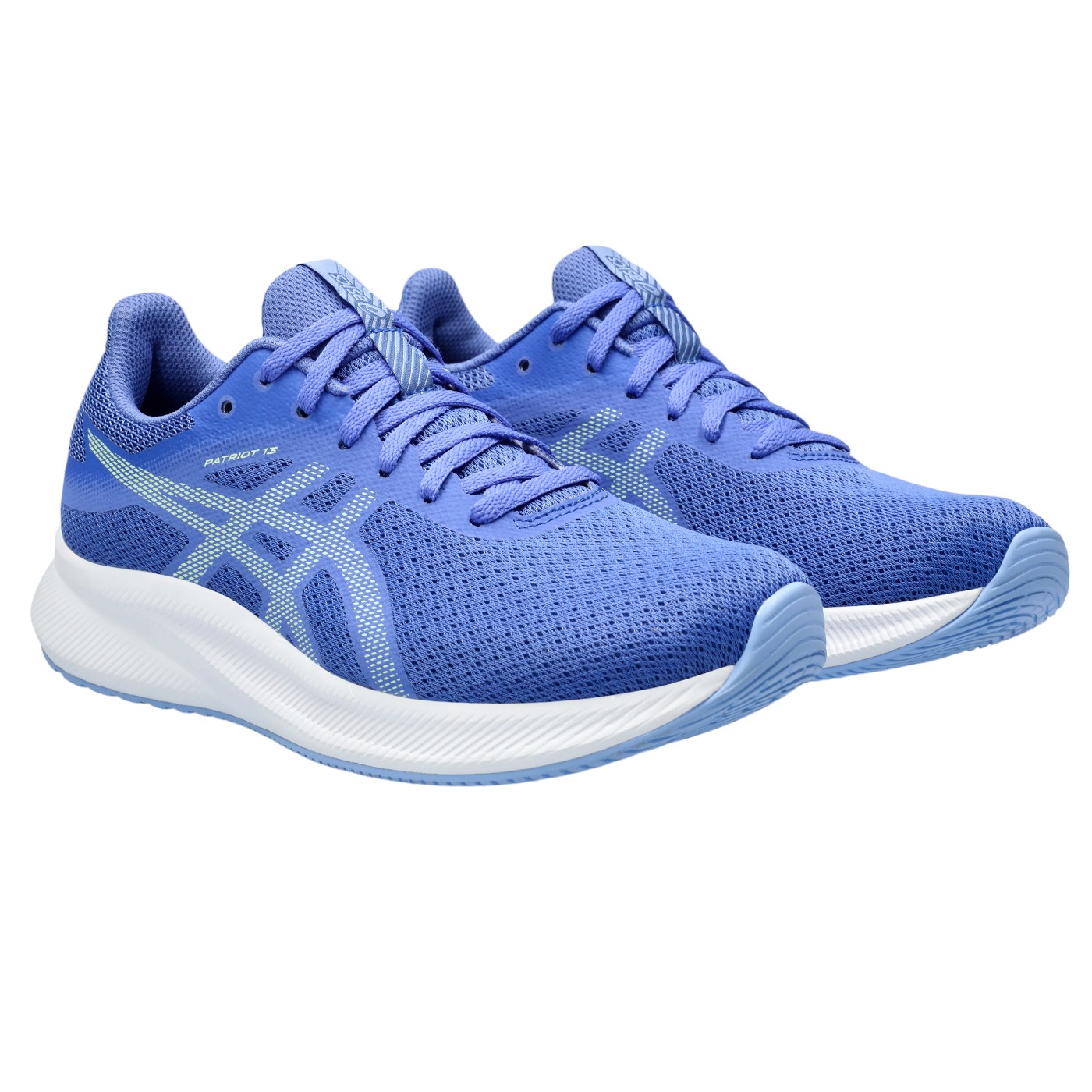 Foto 2 pulgar | Tenis Asics Patriot 13 Azules para Mujer