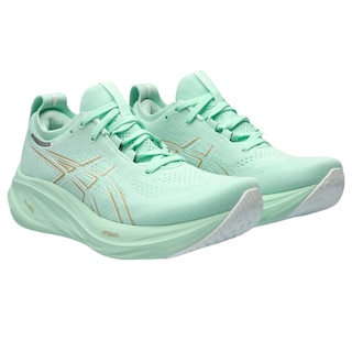 Foto 1 | Tenis Asics Gel-nimbus 26 1012b601300 Verdes para Mujer