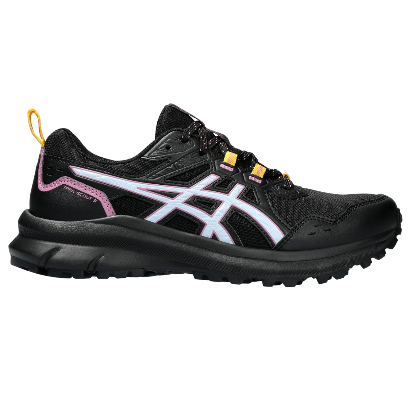 Foto 3 pulgar | Tenis Asics Trail Scout 3 Negros para Mujer