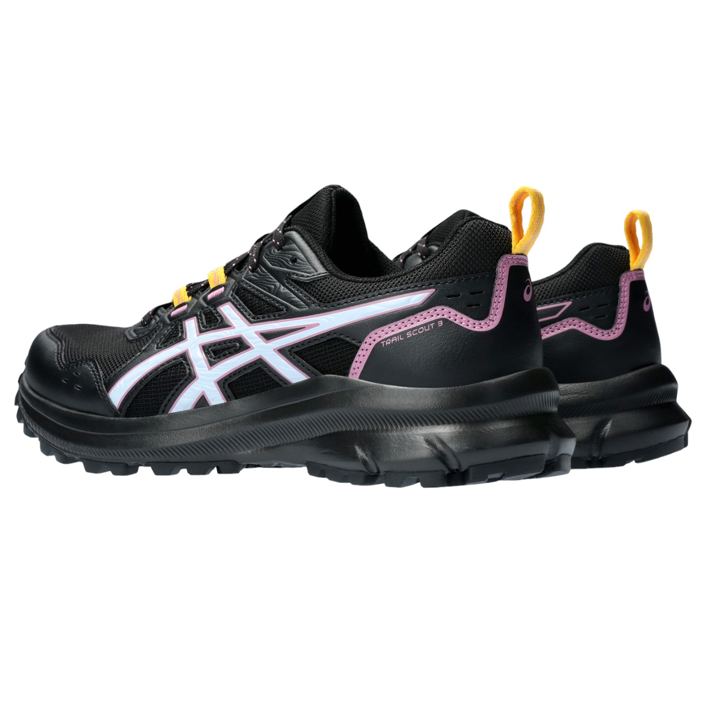 Foto 5 pulgar | Tenis Asics Trail Scout 3 Negros para Mujer