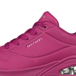 Foto 2 | Tenis Skechers Uno Magenta color Fucsia para Mujer