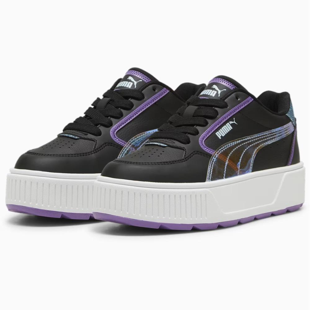 Foto 4 pulgar | Tenis Puma Karmen Rebelle Deep Negros para Mujer