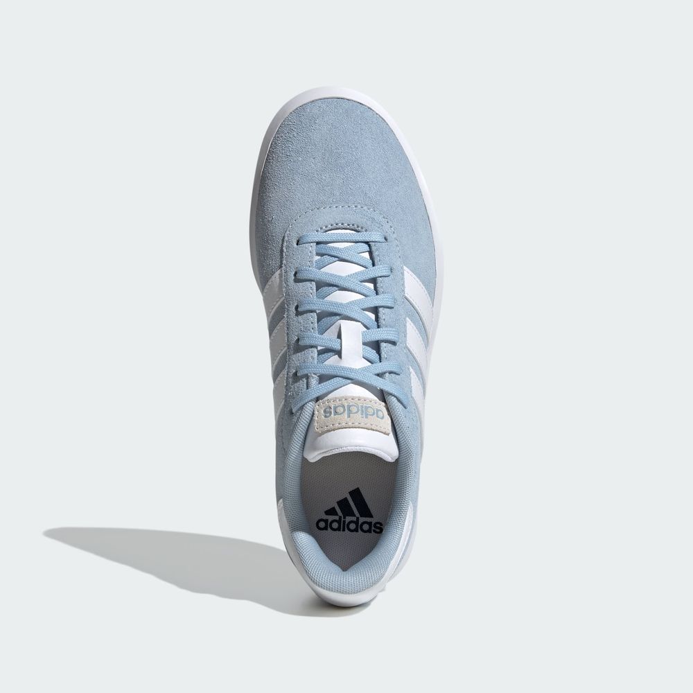 Foto 4 | Tenis Adidas Court Silk Azules para Mujer