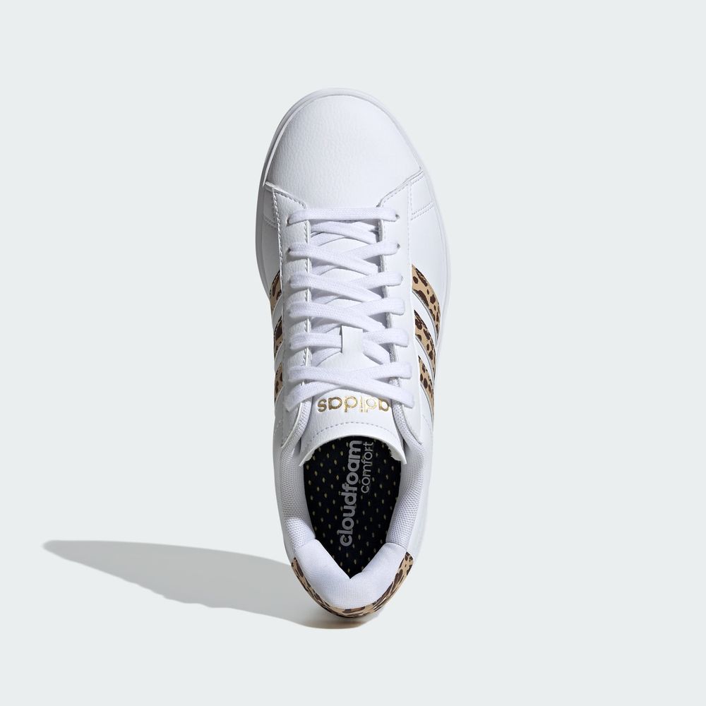 Foto 5 pulgar | Tenis Adidas Grand Court 2.0 Blancos para Mujer