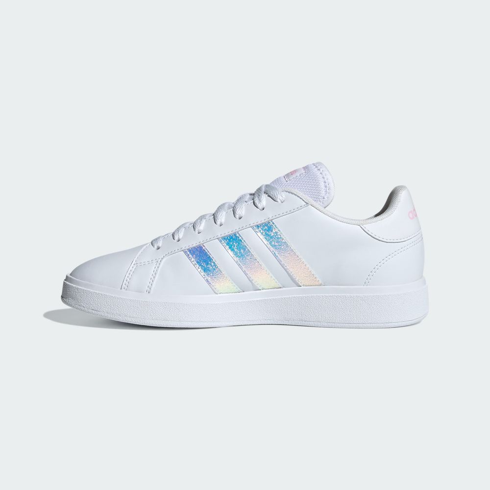 Foto 4 pulgar | Tenis Adidas Grand Court Base 2.0 Blancos para Mujer