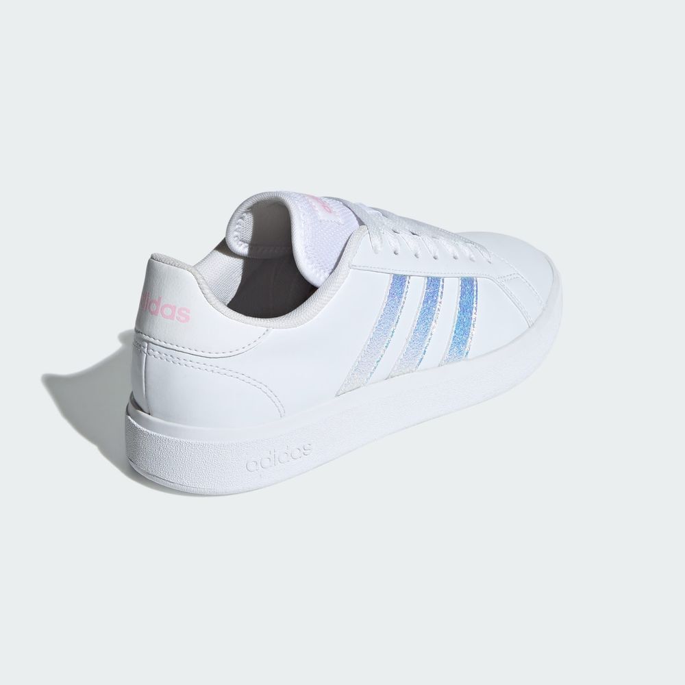 Foto 8 pulgar | Tenis Adidas Grand Court Base 2.0 Blancos para Mujer