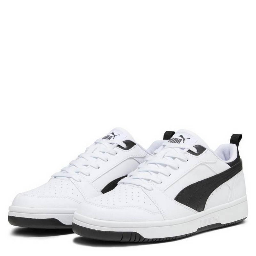 Foto 4 pulgar | Tenis Puma Rebound V6 Lo Jr Blancos Unisex