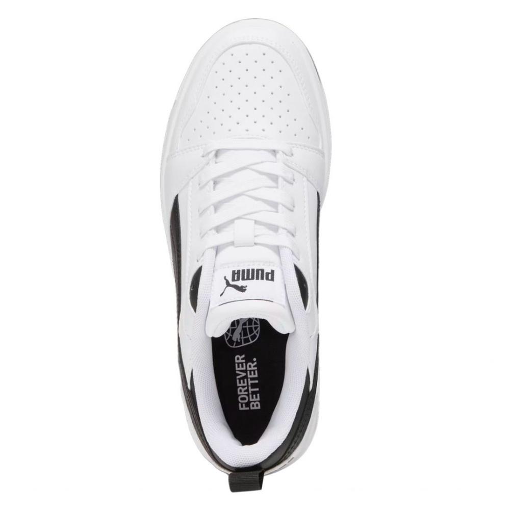 Foto 7 pulgar | Tenis Puma Rebound V6 Lo Jr Blancos Unisex