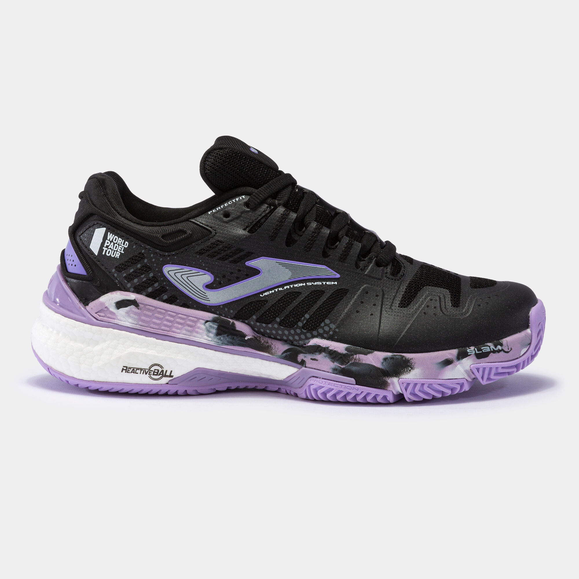 Tenis Joma Padel  Tslals2301p Negros para Mujer