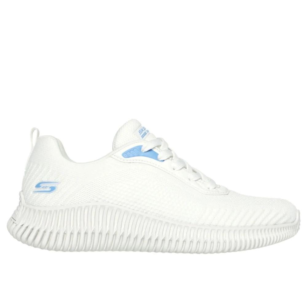 Foto 1 | Tenis Skechers Bobs Geo Blancos Para Mujer