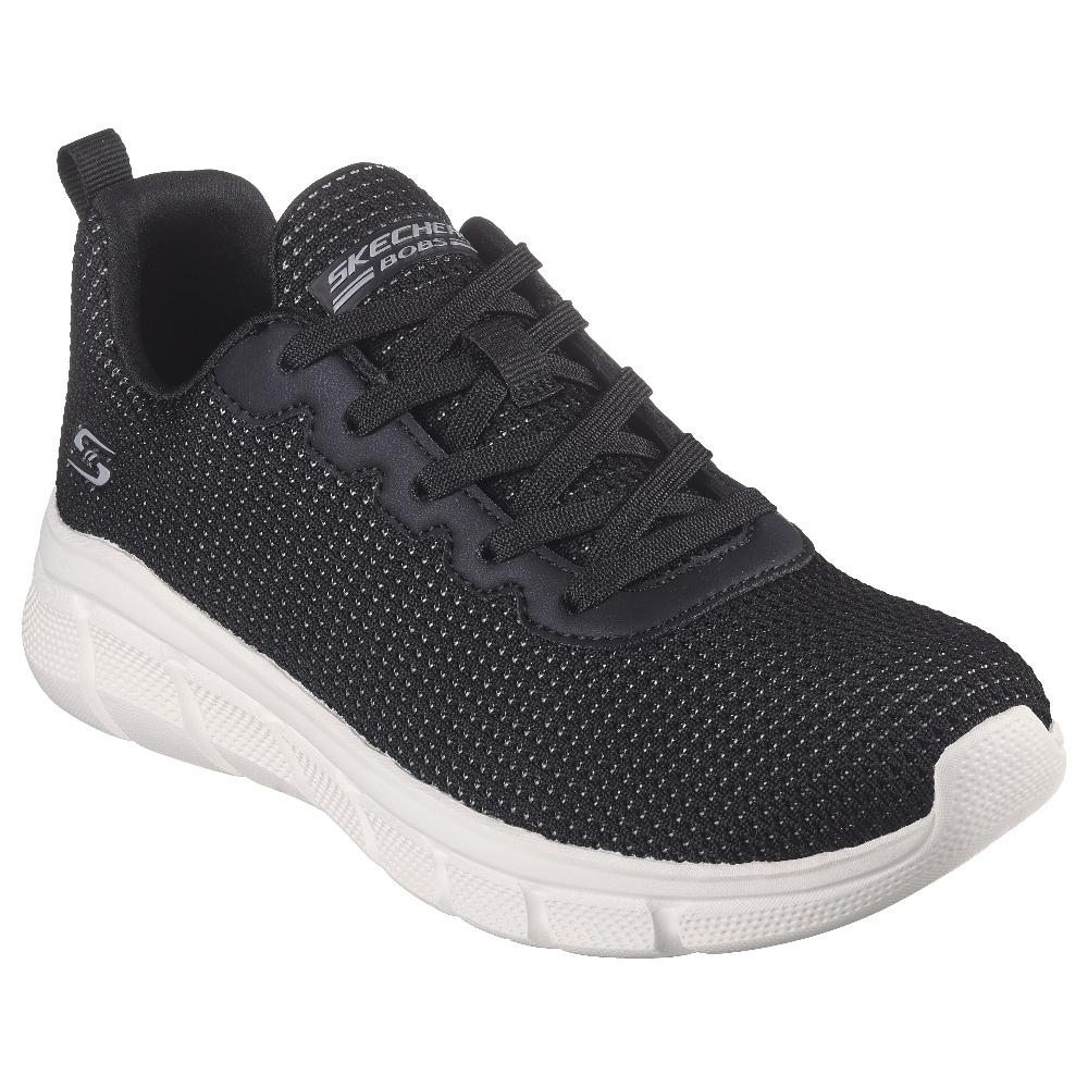 Foto 1 | Tenis Skechers Bobs B Flex Negros Para Mujer