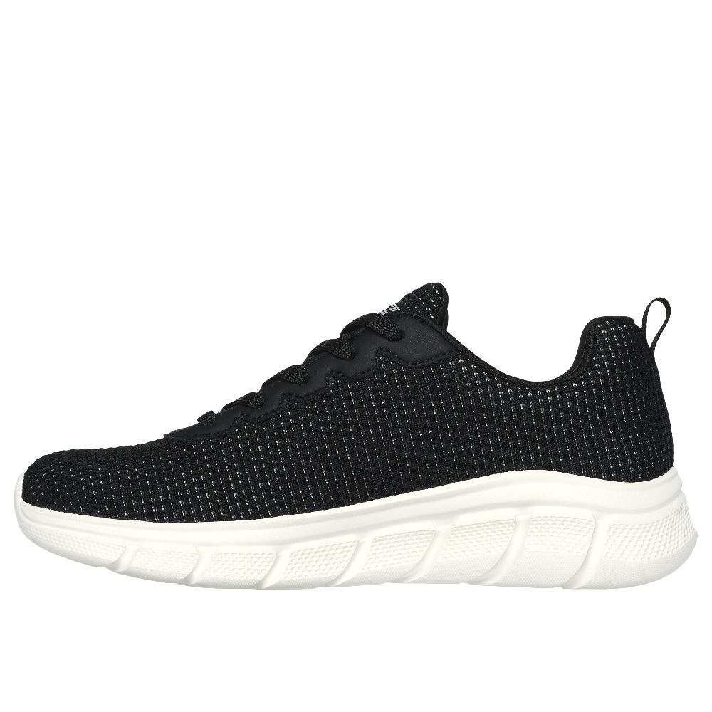 Foto 3 | Tenis Skechers Bobs B Flex Negros Para Mujer