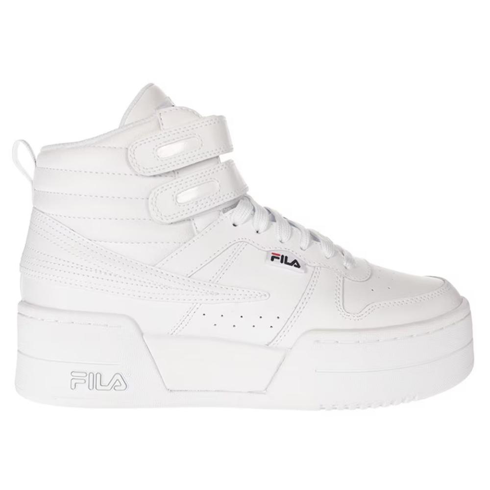 Tenis Fila F-14 Lifted Blancos para Mujer