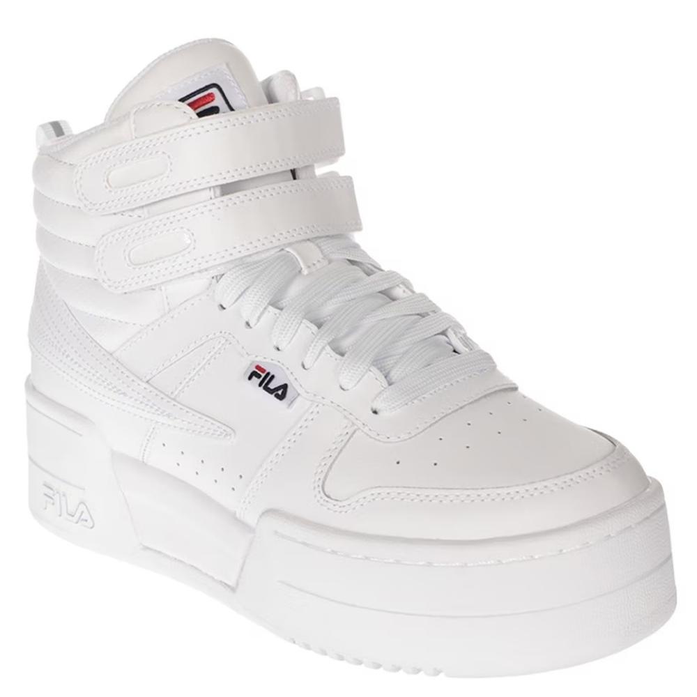 Foto 3 | Tenis Fila F-14 Lifted Blancos para Mujer