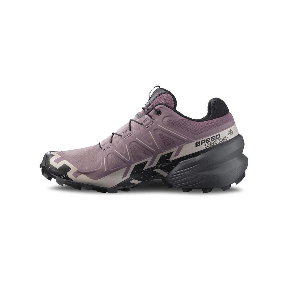 Foto 3 | Tenis Salomon Speedcross 6 Morados para Mujer