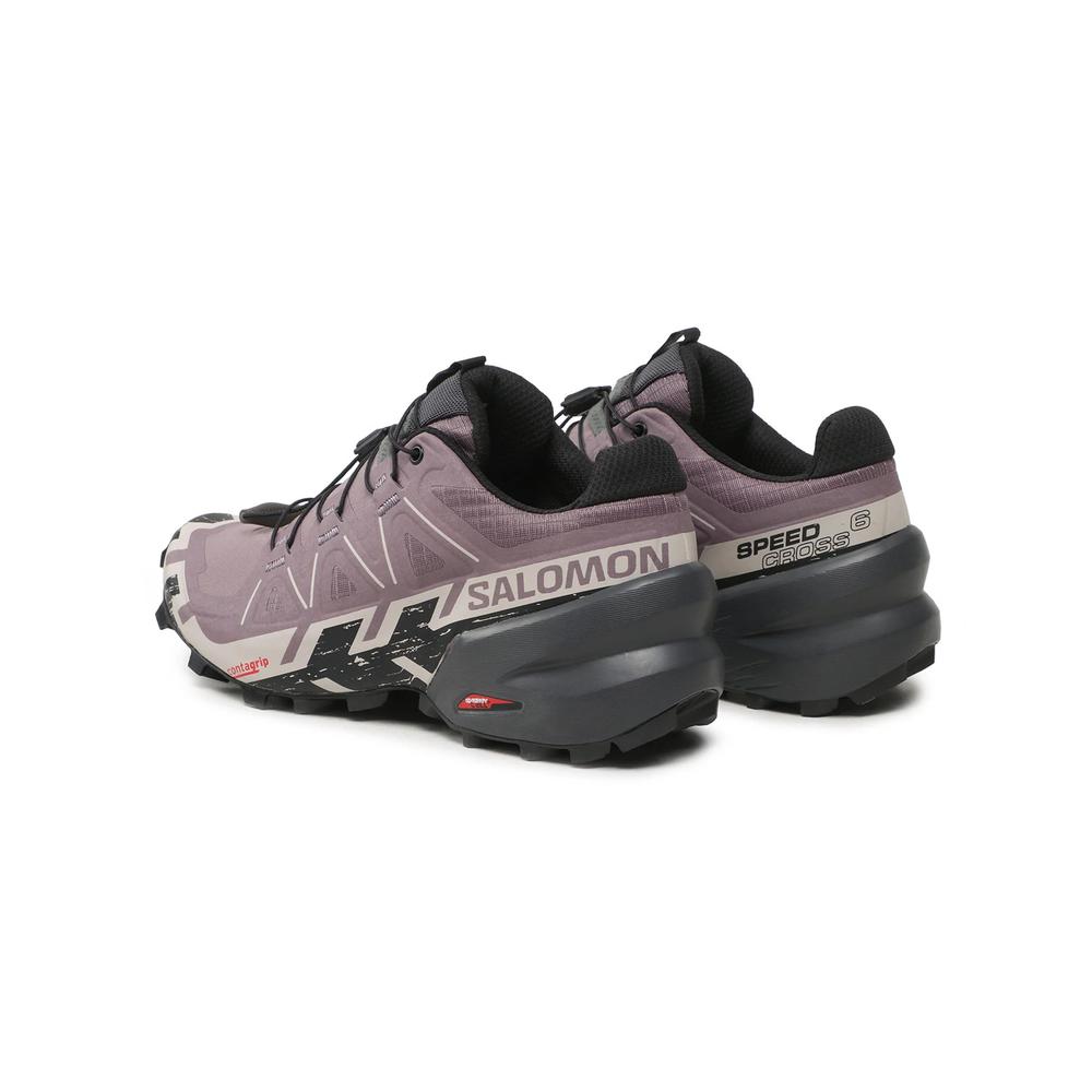 Foto 7 pulgar | Tenis Salomon Speedcross 6 Morados para Mujer