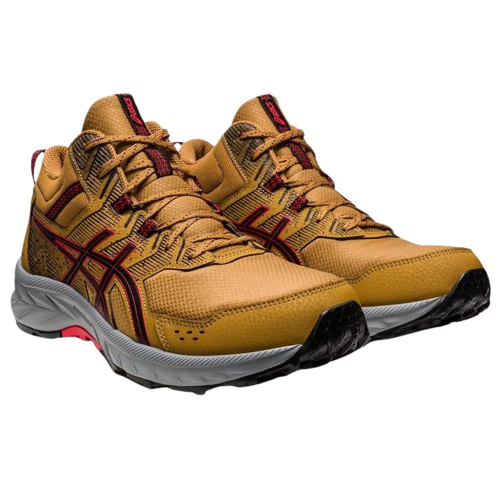 Foto 3 pulgar | Tenis Asics Ahq Gel-venture 9 Mt Trail Running Café para Hombre