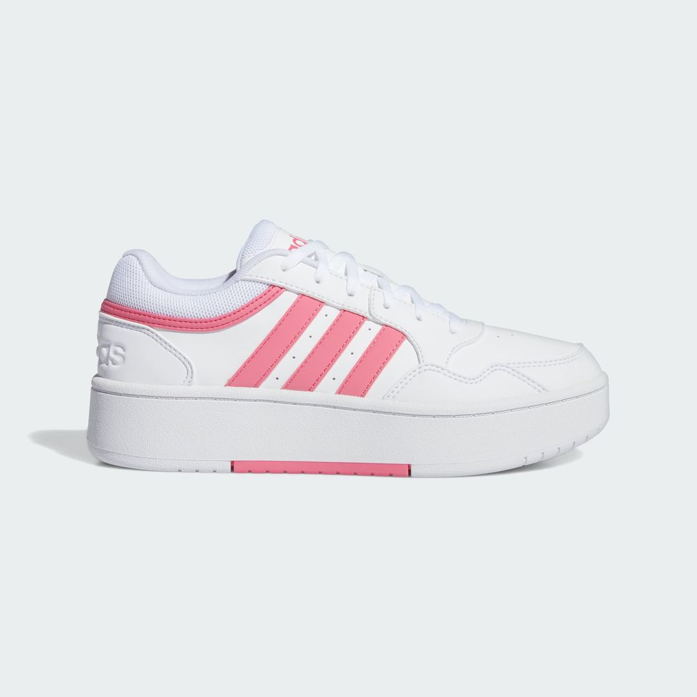 Foto 2 | Tenis Adidas Hoops 3.0 Bold Blancos para Mujer