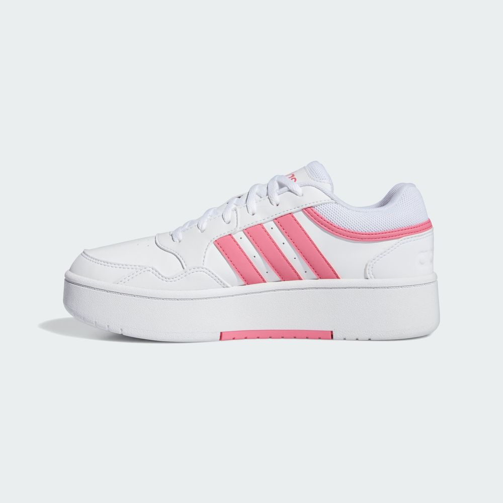 Foto 3 | Tenis Adidas Hoops 3.0 Bold Blancos para Mujer