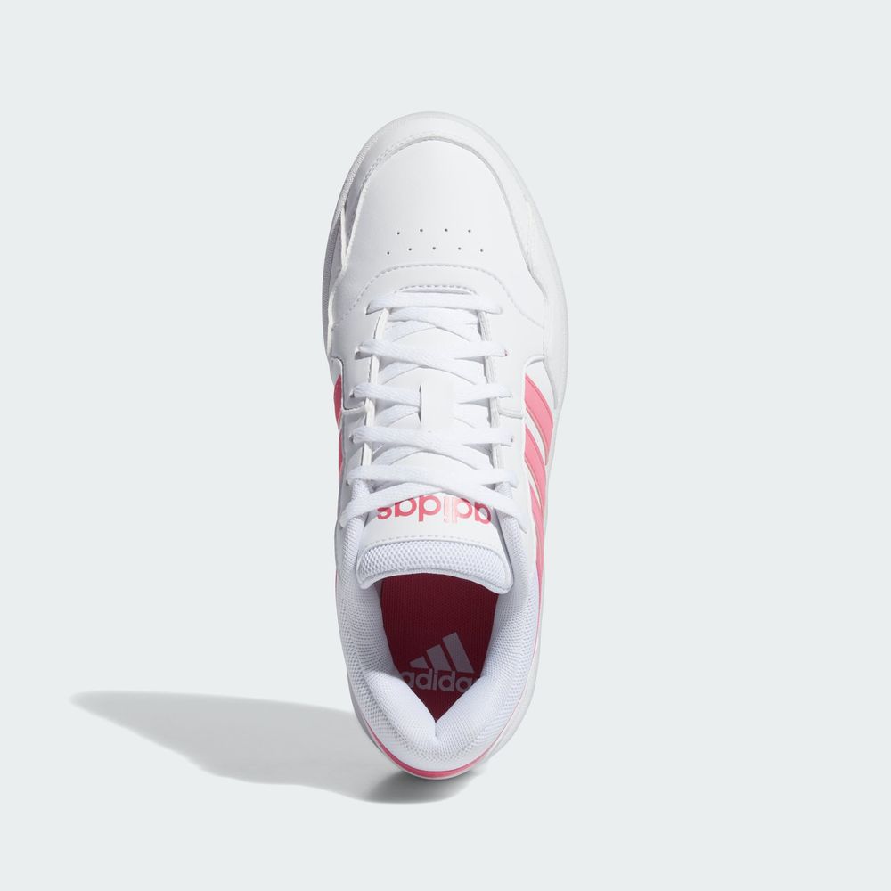 Foto 4 | Tenis Adidas Hoops 3.0 Bold Blancos para Mujer