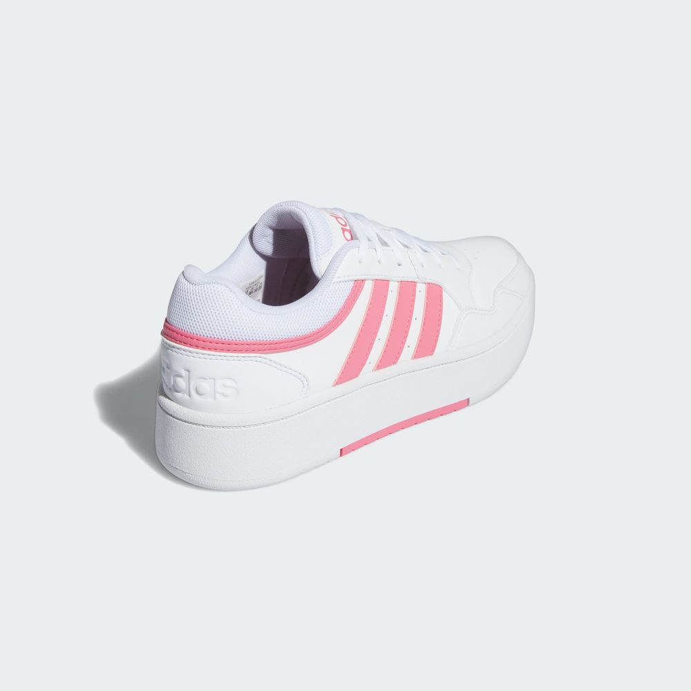 Foto 8 pulgar | Tenis Adidas Hoops 3.0 Bold Blancos para Mujer