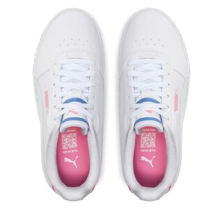 Foto 4 | Tenis Puma Carina 2.0 Deep Dive Jr 396545-01 Blancos para Mujer