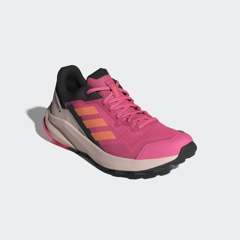 Foto 7 pulgar | Tenis de Trail Running Terrex Trail Rider Adidas Rosa Mujer