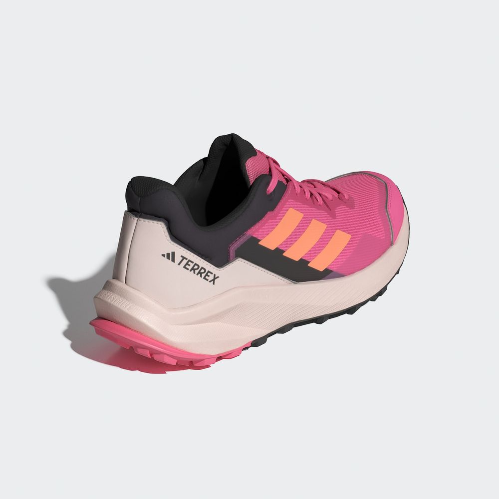 Foto 8 pulgar | Tenis de Trail Running Terrex Trail Rider Adidas Rosa Mujer