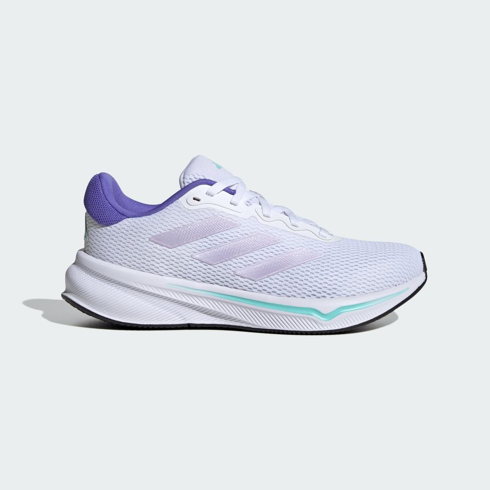 Foto 2 | Tenis Response Adidas Blanco Mujer