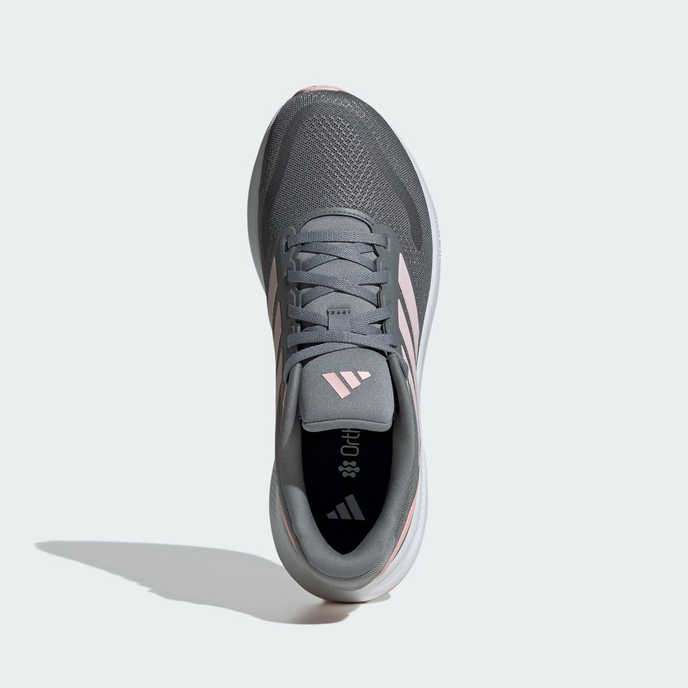 Foto 4 | Tenis de Running Runfalcon 5 Adidas Gris para Mujer