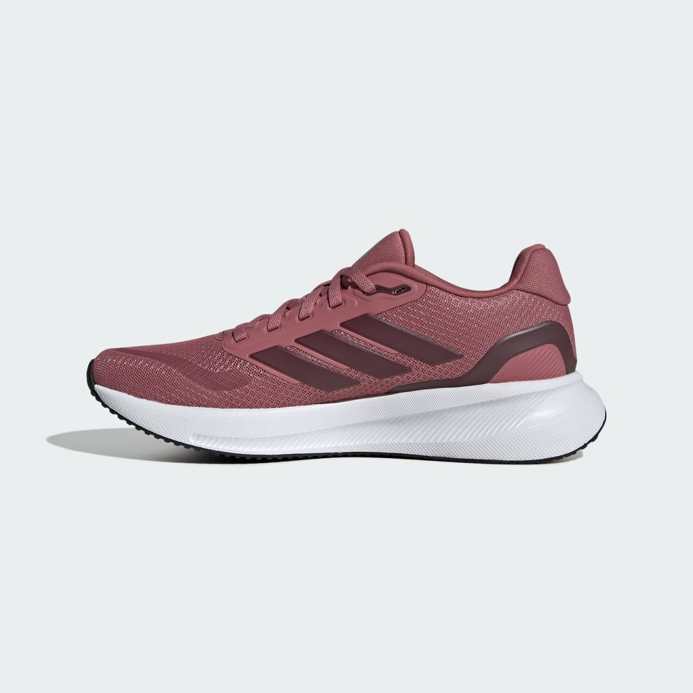 Foto 4 pulgar | Tenis de Running Runfalcon 5 Adidas Rojo para Mujer