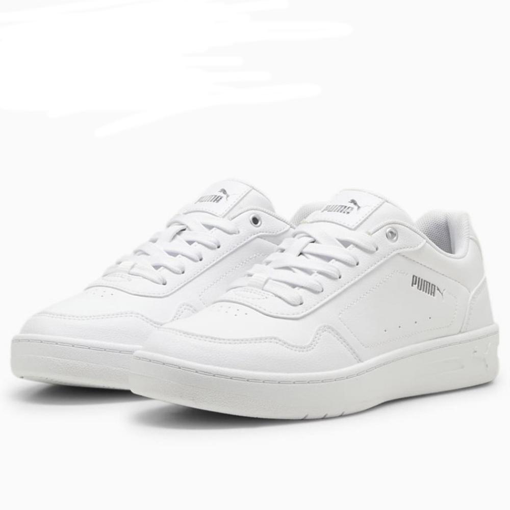 Foto 4 pulgar | Tenis Puma Court Classy Blancos para Mujer