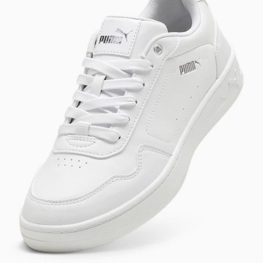 Foto 5 pulgar | Tenis Puma Court Classy Blancos para Mujer