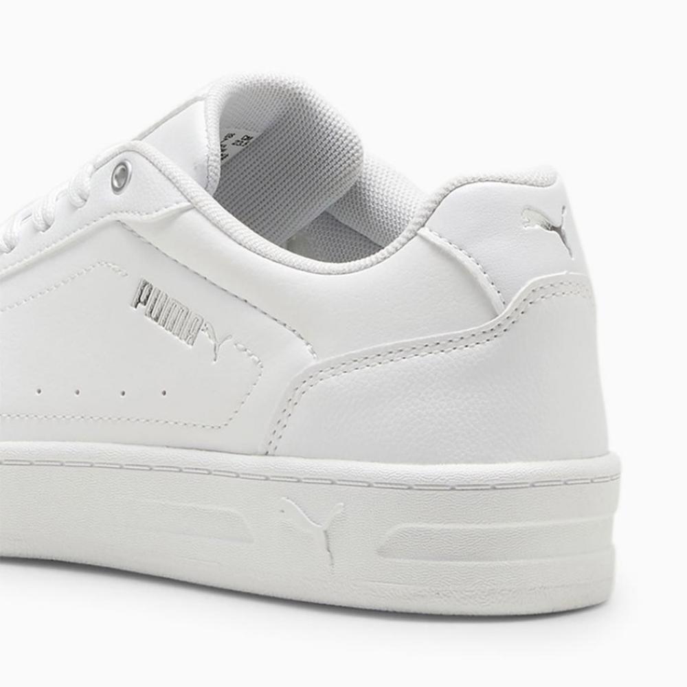 Foto 6 pulgar | Tenis Puma Court Classy Blancos para Mujer