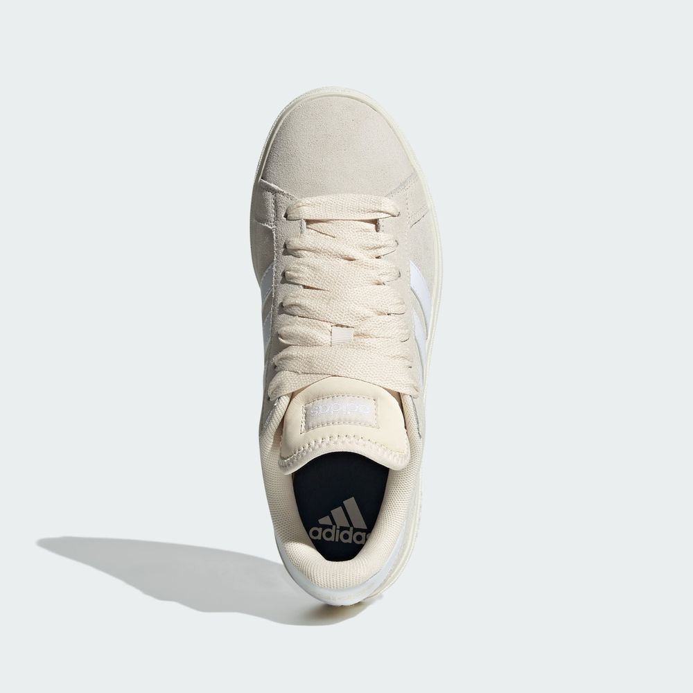 Foto 5 pulgar | Tenis Grand Court Base 00s Adidas Blanco Mujer
