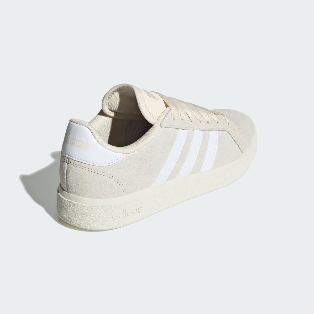 Foto 8 pulgar | Tenis Grand Court Base 00s Adidas Blanco Mujer
