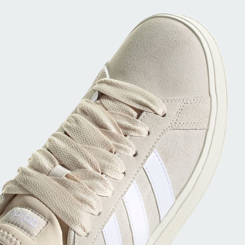 Foto 9 pulgar | Tenis Grand Court Base 00s Adidas Blanco Mujer